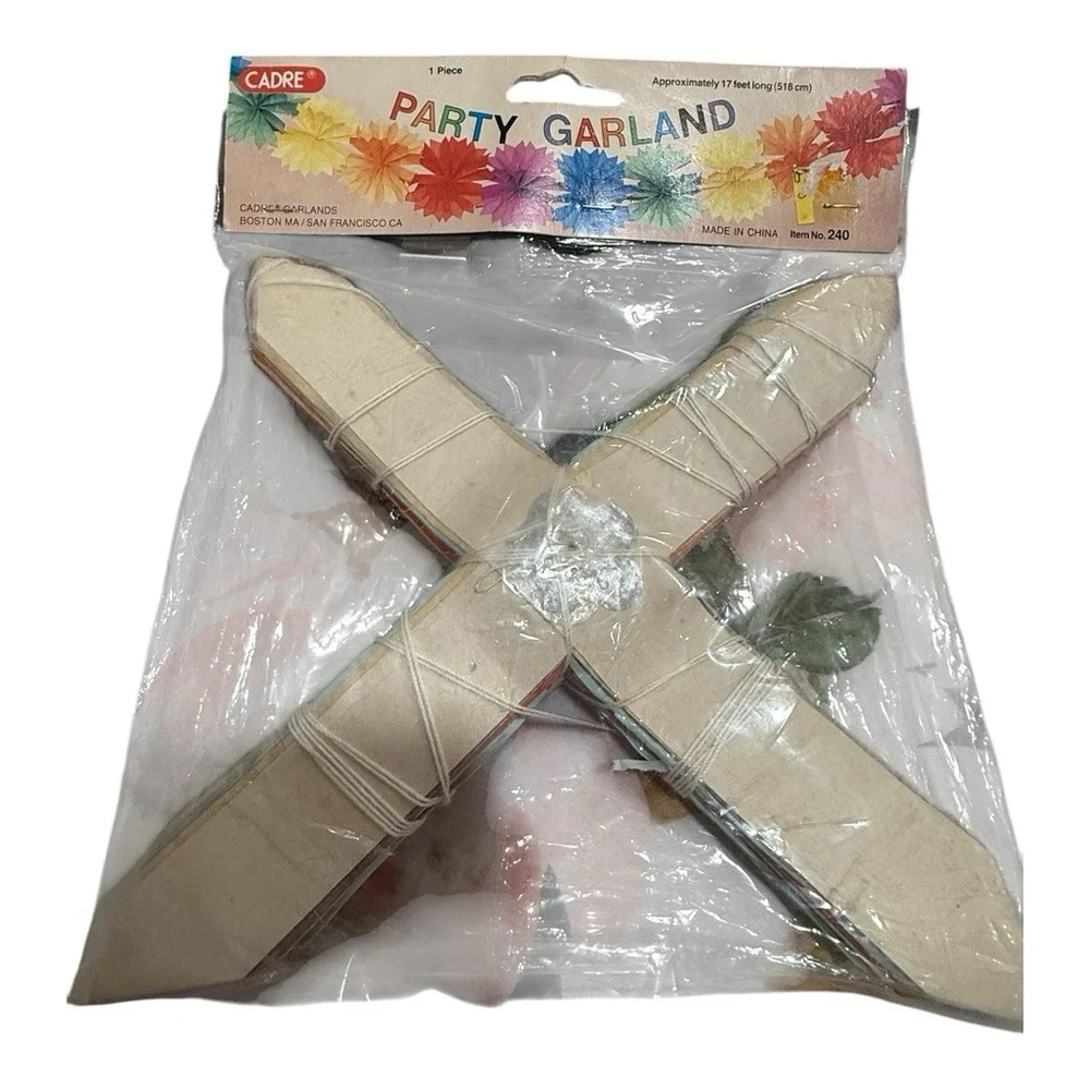Vintage 1999 Cadre Star Party Garland 17 Feet NEW